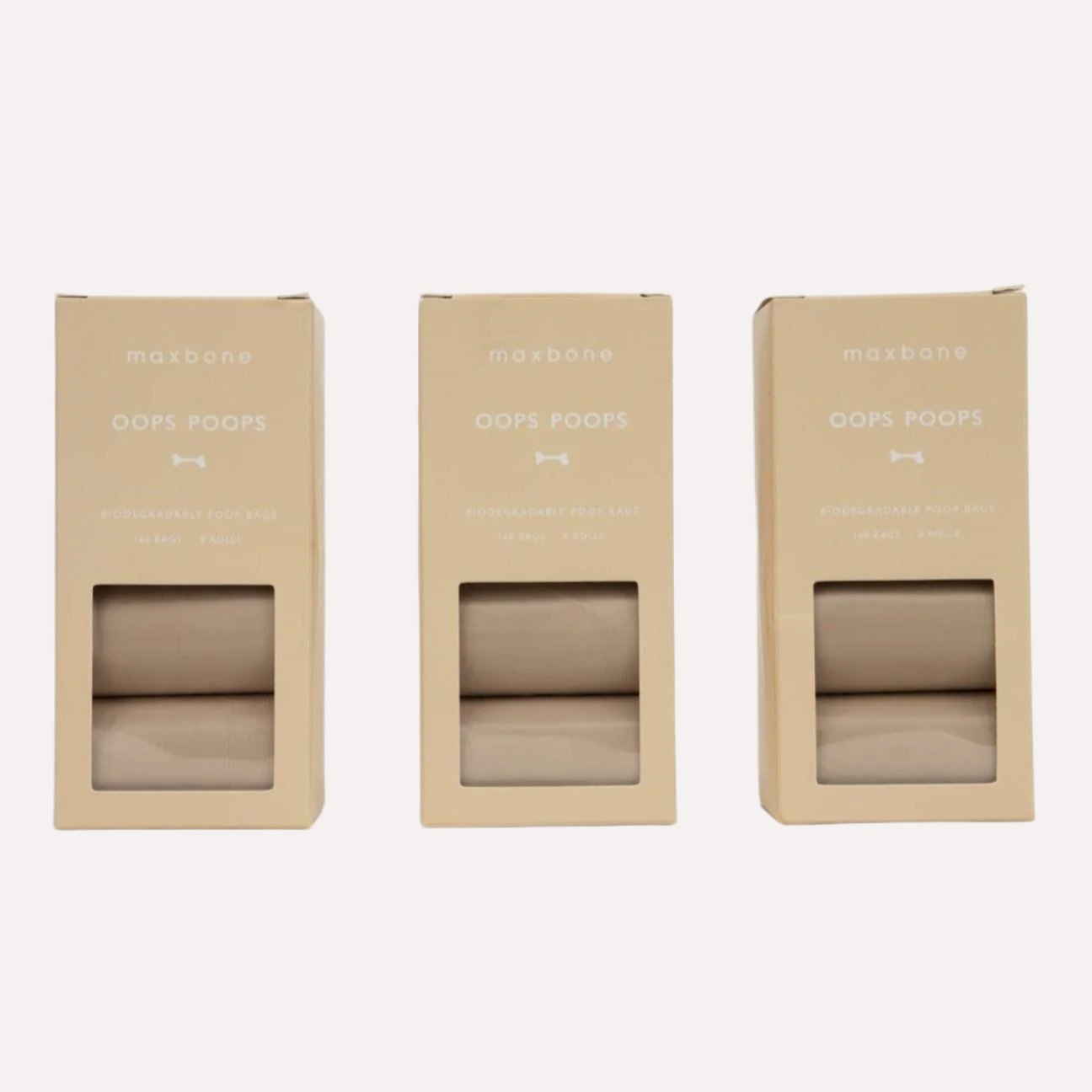 POOP BAGS Maxbone (8 rouleaux)